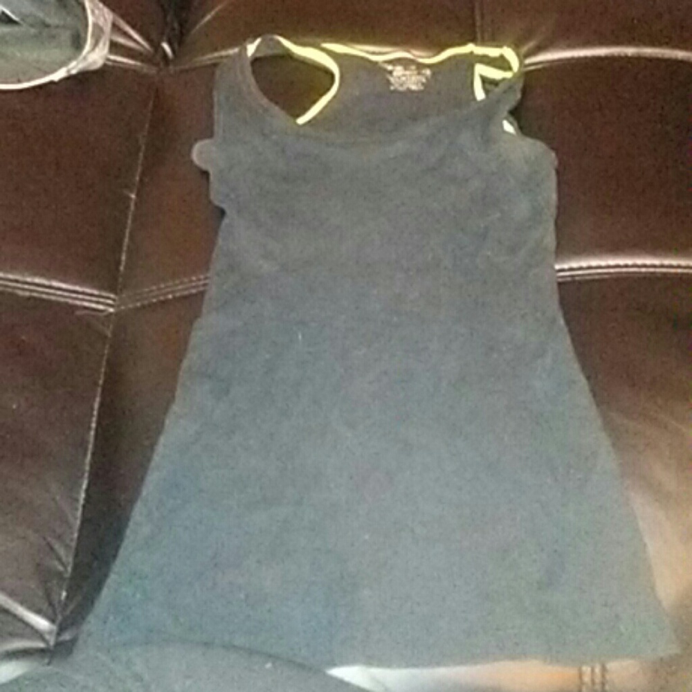Black tank top